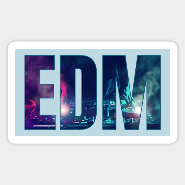 EDM DJ Magnet by sqwear